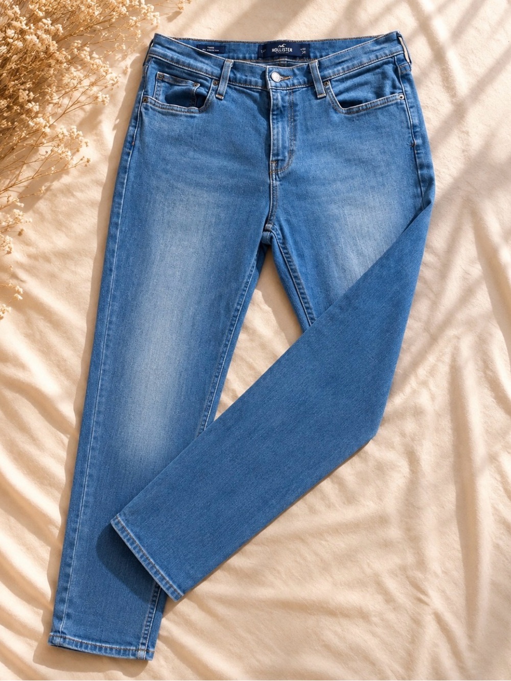 Hollister Light-Medium Blue Skinny Jeans